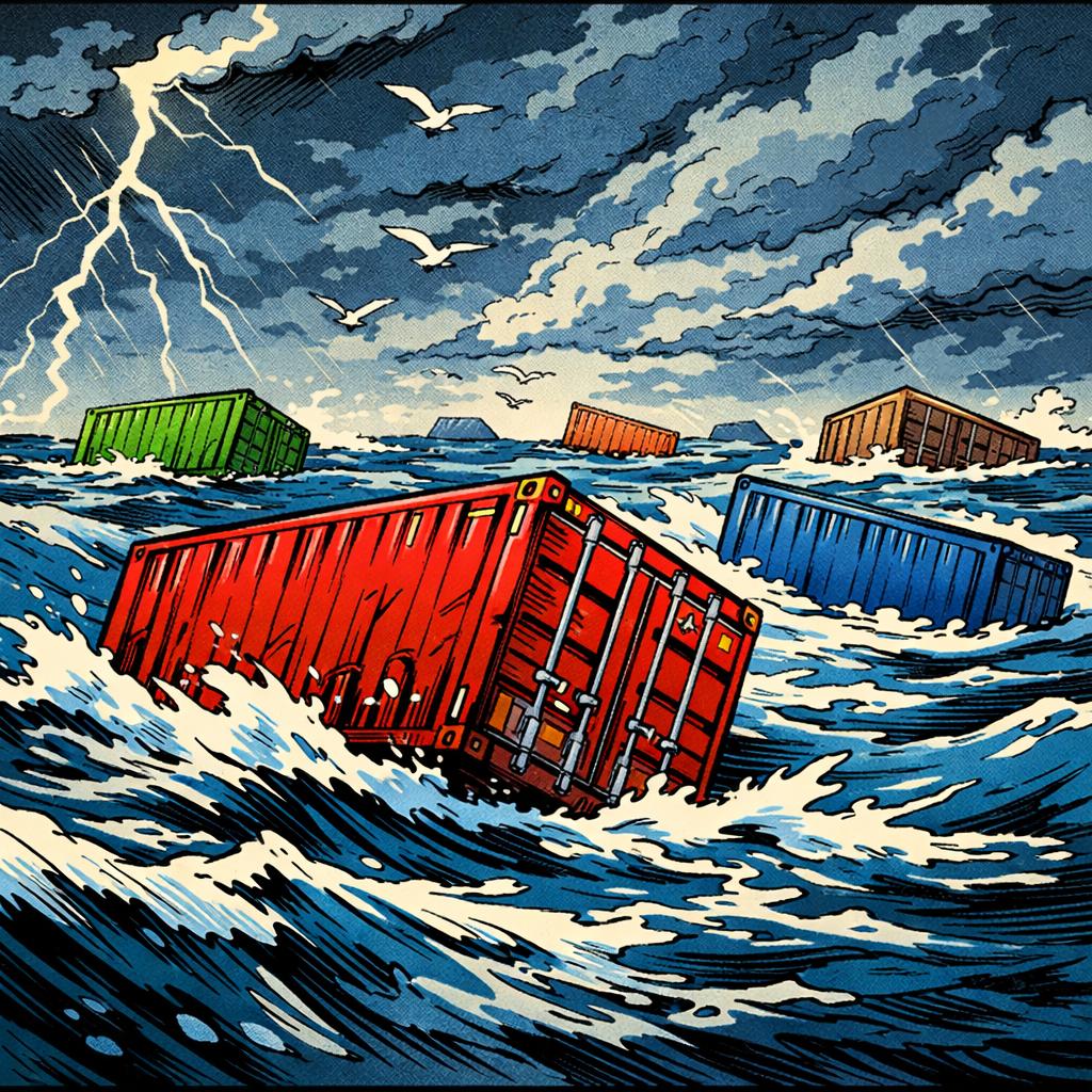 Title: Adrift Container Reporting Tool Translation: Tool for reporting ...