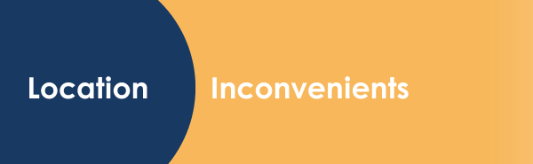Inconvénients location
