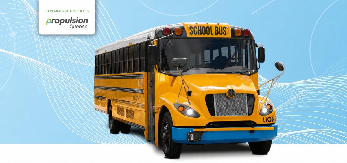 Electric school bus project · Propulsion Québec